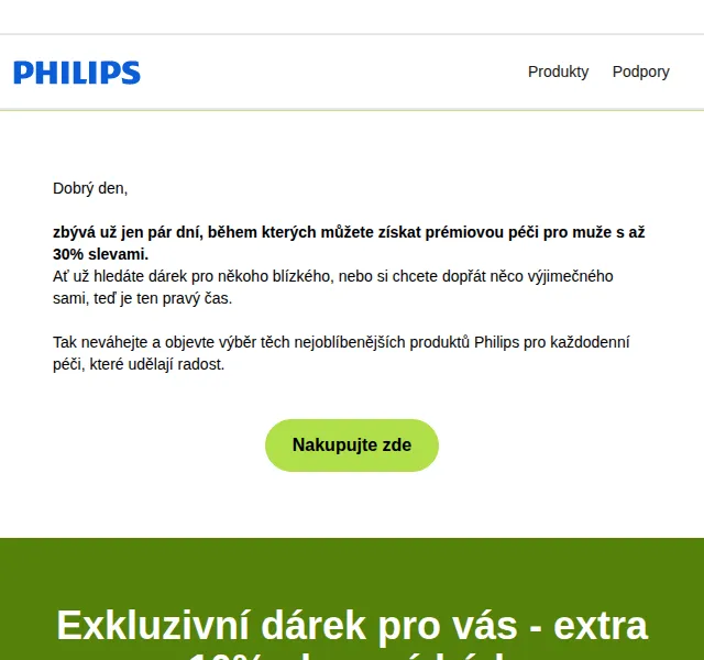 Philips: sleva až 30 % na péči pro muže – červen 2026 | Nuslet.cz