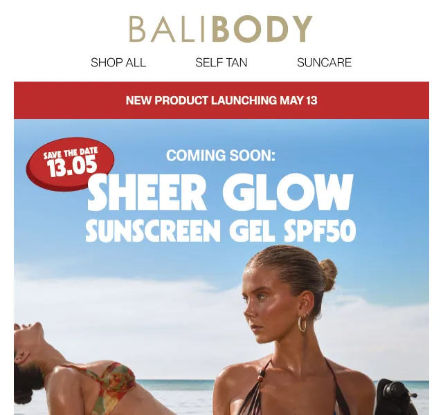 Sheer Glow SPF50 - Nový Bronzer s Ochranou