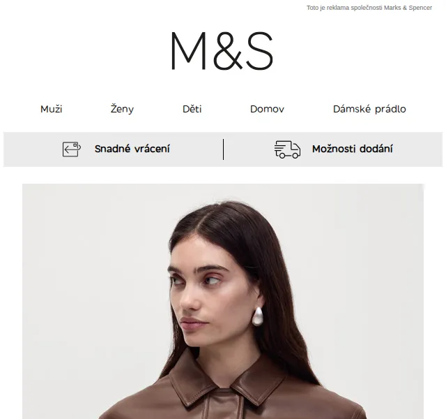 Marks and Spencer: Podzimní trendy hnědá - červen 2026 | Nuslet.cz