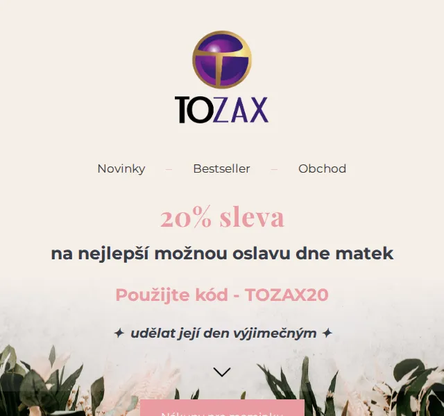 Tozax CZ: Sleva 20 % na Coloxio Complex a Super Imunita – červen 2026 | Nuslet.cz