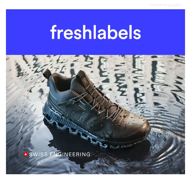Freshlabels: Švýcarské boty On a batohy Herschel – červen 2026 | Nuslet.cz