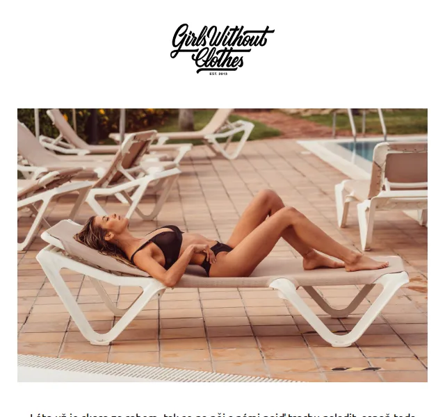 Girls Without Clothes: Podprsenka Cara s puntíky – červen 2026 | Nuslet.cz