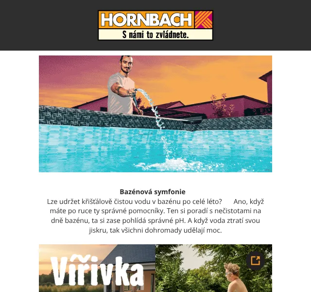 HORNBACH: Bazény a vířivky – červen 2026 | Nuslet.cz