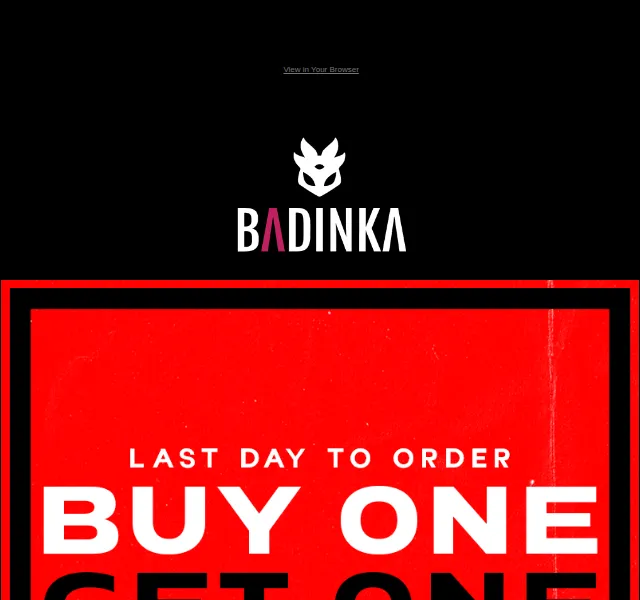 BADINKA: Buy One Get One 70% off – červen 2026 | Nuslet.cz
