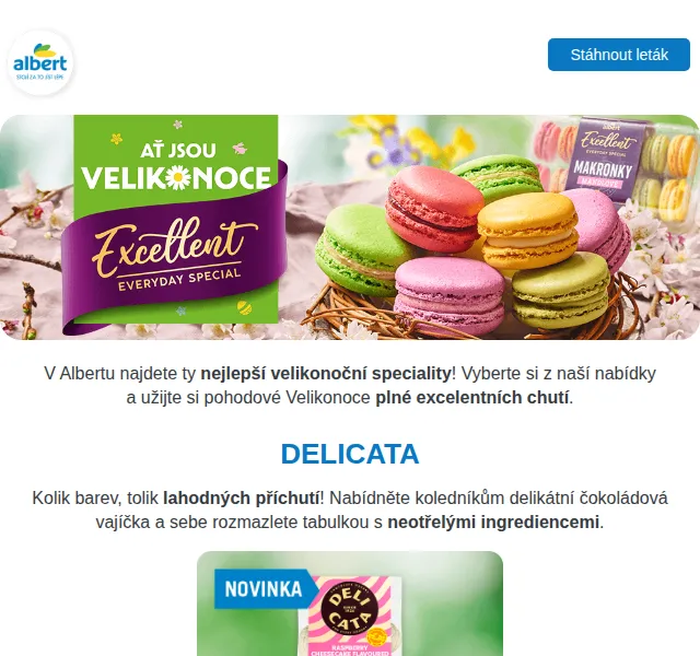 Albert: Jehněčí plec za 149 Kč – duben 2026 | Nuslet.cz