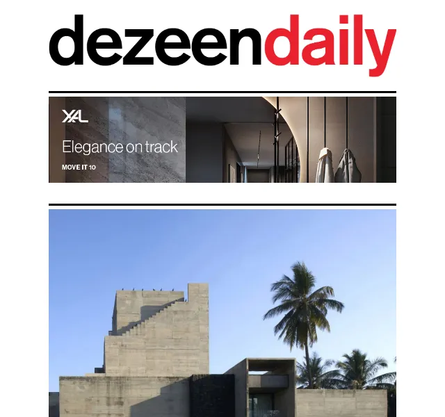 Dezeen Daily: architektura a design – červen 2026 | Nuslet.cz