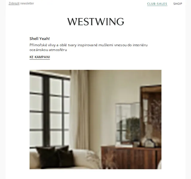 Westwing: Oceánská elegance a boty OGO – červen 2026 | Nuslet.cz
