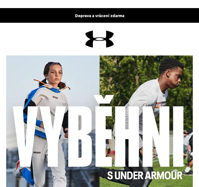 Under Armour: slevová nabídka na běžecké oblečení a boty – červen 2026 | Nuslet.cz