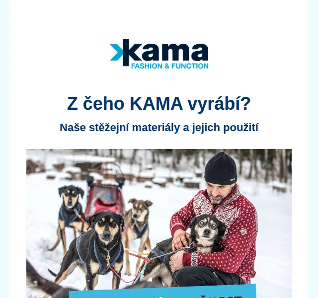 KAMA: Merino vlna, Tecnowool a GORE-TEX – červen 2026 | Nuslet.cz