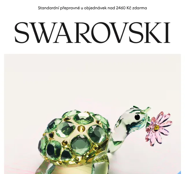 Swarovski: Křišťálové figurky Idyllia a Florere – duben 2026