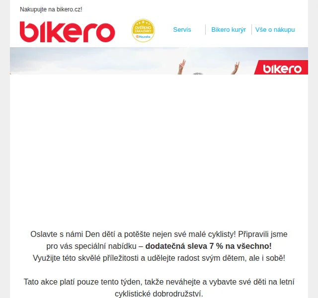 czbikero: 7% sleva na vše – červen 2026 | Nuslet.cz