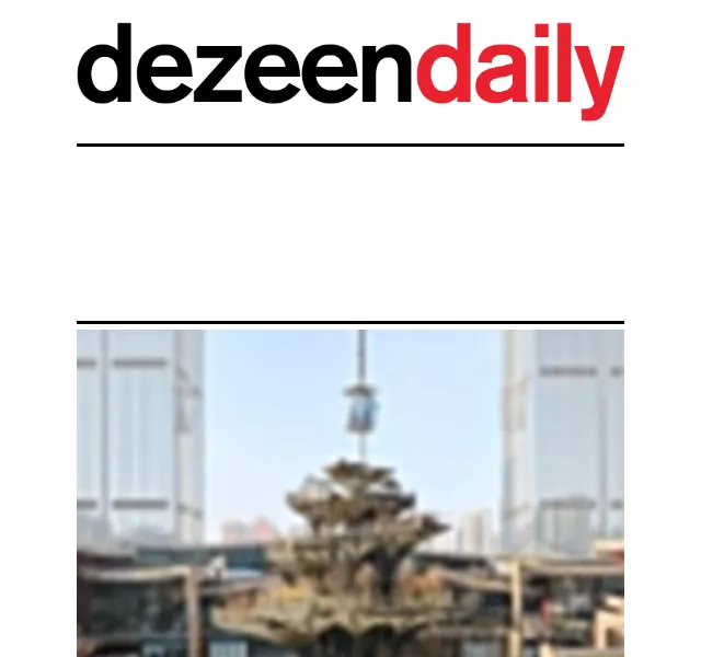 Dezeen Daily: Nejnovější zprávy z architektury a designu – červen 2026 | Nuslet.cz