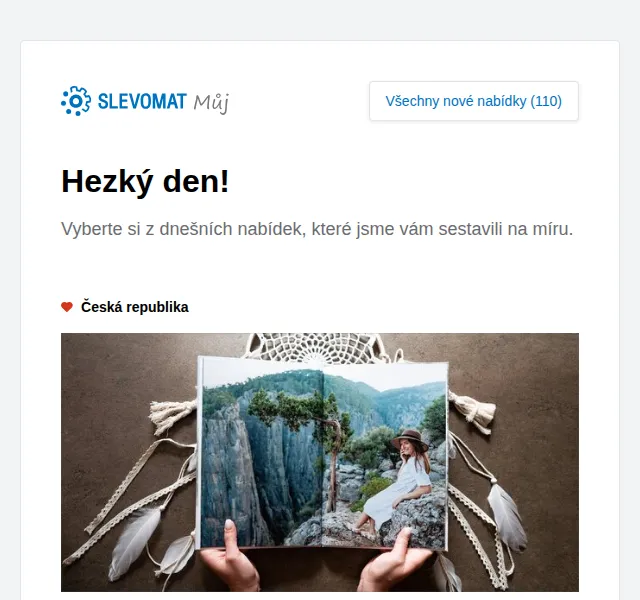 Slevomat: A4 fotoknihy od 299 Kč – červen 2026 | Nuslet.cz