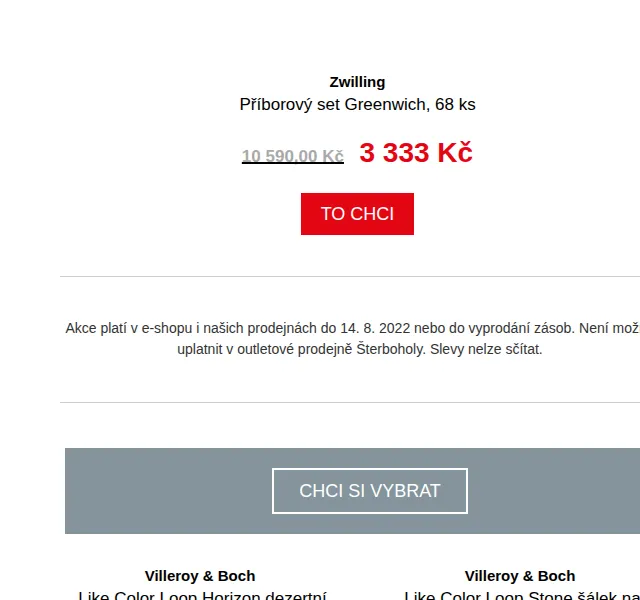 Potten & Pannen: Sada 68 ks příborů Zwilling za 3 333 Kč – červen 2026 | Nuslet.cz