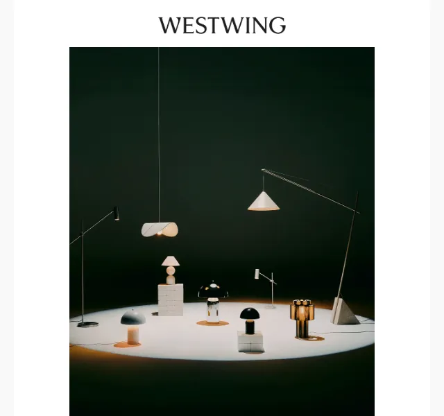 Westwing: designové svítidlo, Alessi, Berkel, XGIMI projektor – červen 2026 | Nuslet.cz