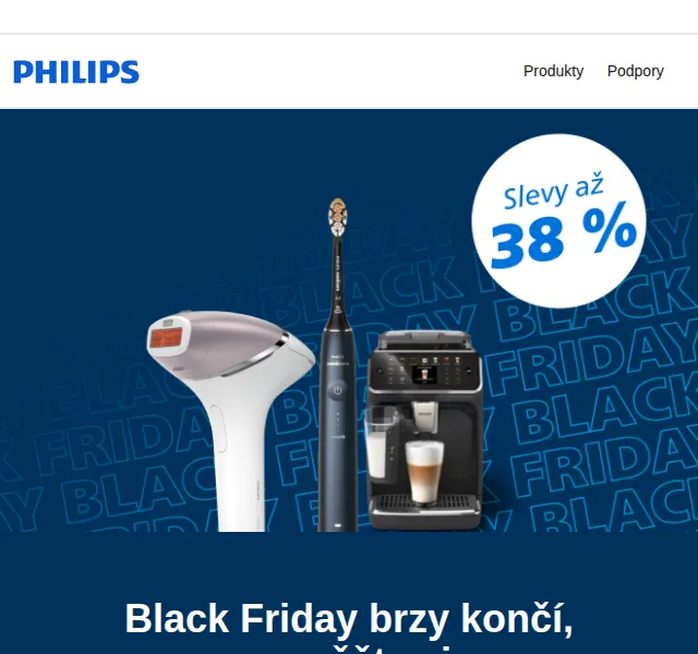 Philips Black Friday sleva až 38 % – červen 2026 | Nuslet.cz