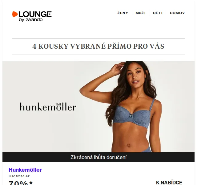 Lounge by Zalando: Hunkemöller, NA-KD & TOM TAILOR – červen 2026 | Nuslet.cz
