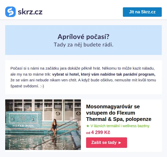 Skrz.cz: wellness pobyty a hotely – červen 2026 | Nuslet.cz