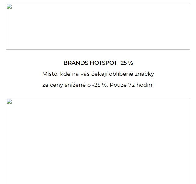 ANSWEAR.cz: Brands Hotspot -25 % – červen 2026 | Nuslet.cz