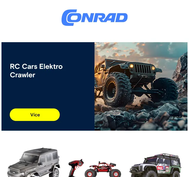 Conrad Electronic: RC modely a příslušenství od 299 Kč – červen 2026 | Nuslet.cz