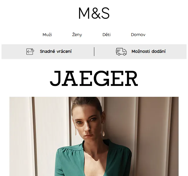 Marks and Spencer: Novinky z kolekce Jaeger – červen 2026 | Nuslet.cz