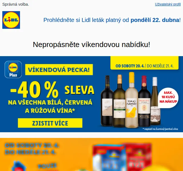 Lidl: leták na příští týden a slevy – červen 2026 | Nuslet.cz