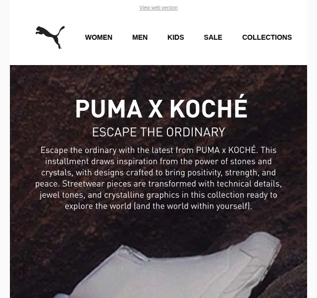 PUMA: Nová kolekce s KOCHÉ – červen 2026 | Nuslet.cz