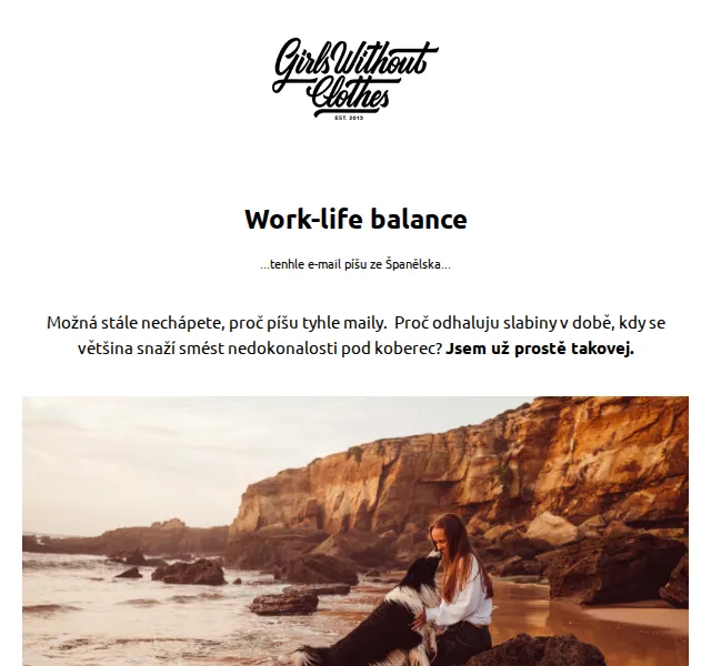 Girls Without Clothes: work-life balance inspirace – červen 2026 | Nuslet.cz