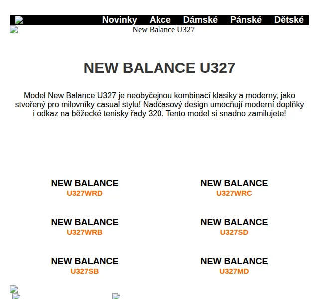 Office Shoes: New Balance U327 – červen 2026 | Nuslet.cz