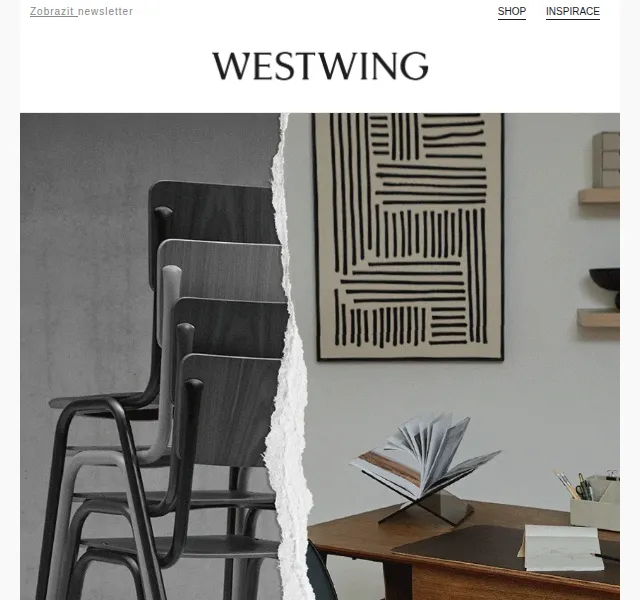 Westwing: designový nábytek se slevou až 55 % – červenec 2026 | Nuslet.cz
