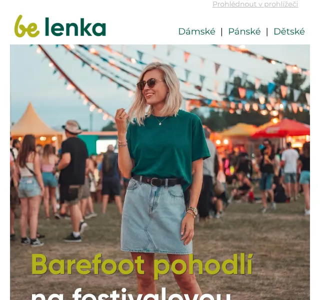 Be Lenka: Rebound ve slevě – červen 2026 | Nuslet.cz