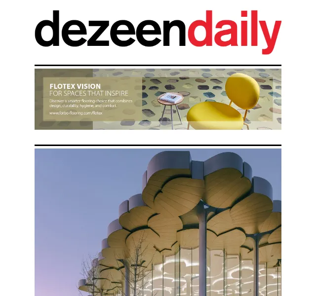 Dezeen Daily: architektura a design – červenec 2026 | Nuslet.cz