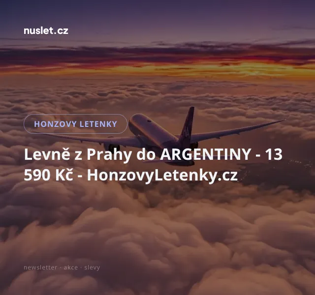 Honzovy letenky: Levně do Argentiny – 13 590 Kč | Nuslet.cz