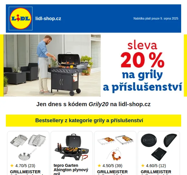 Lidl: Sleva 30 % na fritézy – srpen 2025 | Nuslet.cz