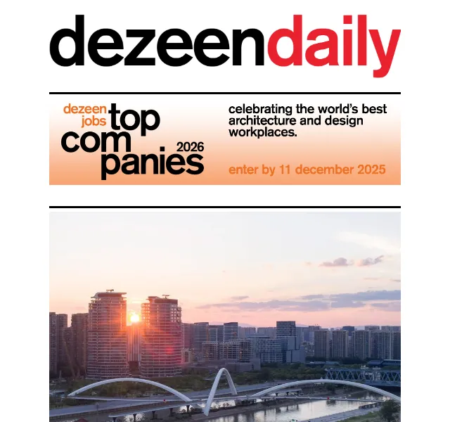 Dezeen Daily: Nejlepší domy října a novinky – červen 2026 | Nuslet.cz