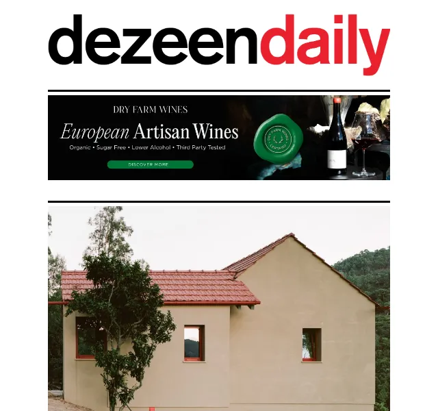 Dezeen Daily: Nová kolekce architektury – červen 2026 | Nuslet.cz