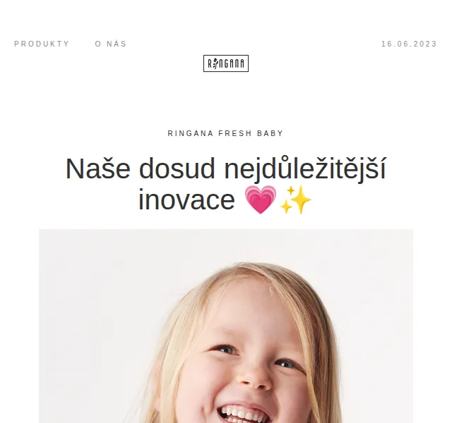 RINGANA: FRESH baby dětská kosmetika – červen 2023 | Nuslet.cz