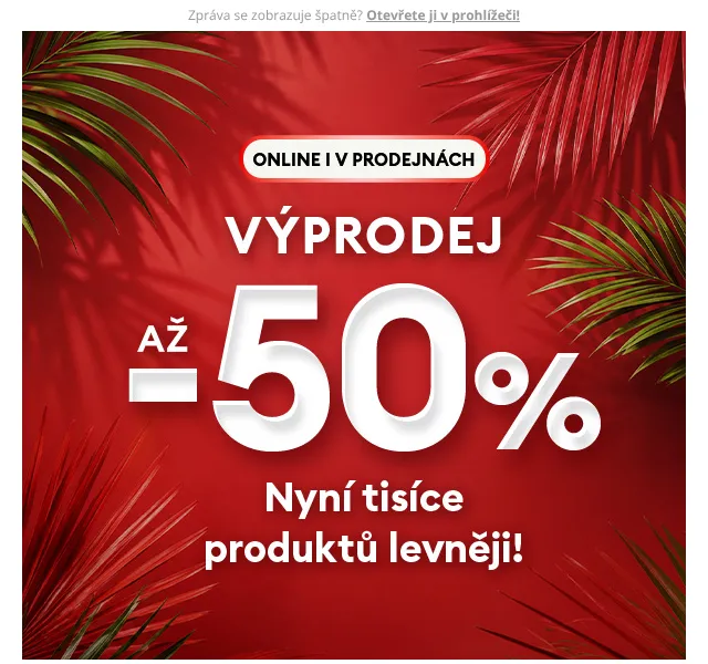 Sinsay: Výprodej až -50% – červen 2026 | Nuslet.cz