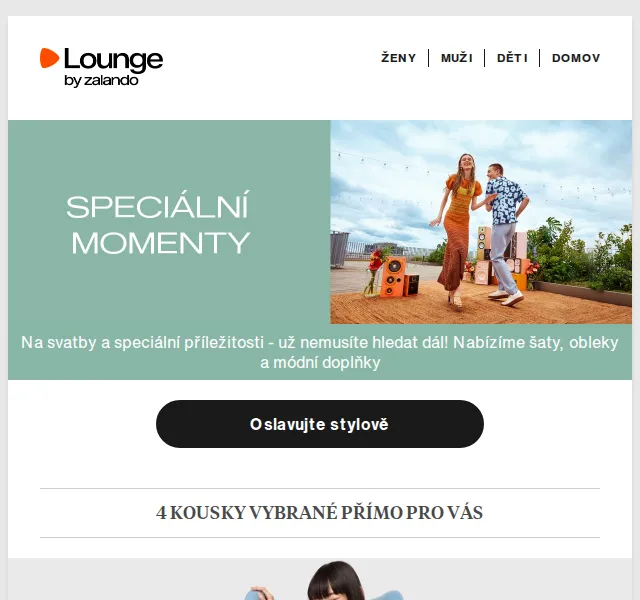 Lounge by Zalando: Sleva až 80 % na módu – duben 2026
