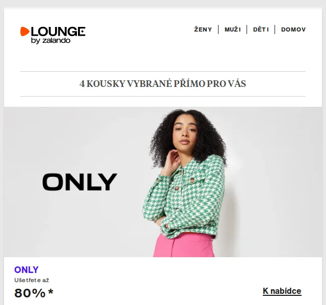 Lounge by Zalando: ONLY, Birkenstock, LEGO – červen 2026 | Nuslet.cz