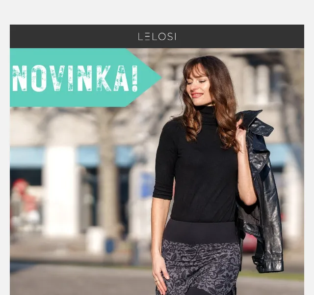 LELOSI: Dlouhý skort – novinka – červen 2026 | Nuslet.cz