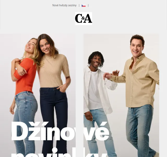 C&A: Nové džínové trendy – červen 2026 | Nuslet.cz
