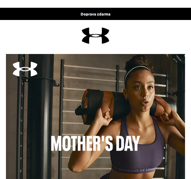 Under Armour: Dárky pro maminky s dopravou zdarma – červen 2026 | Nuslet.cz