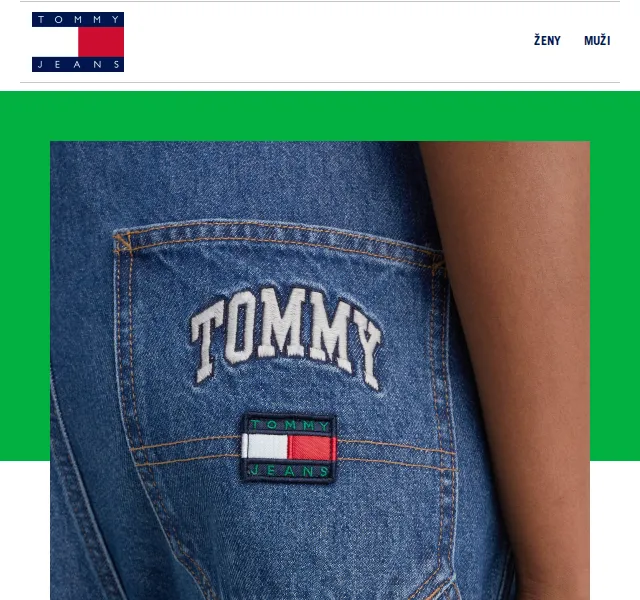 Tommy Hilfiger: udržitelná kolekce denimu – červen 2026 | Nuslet.cz