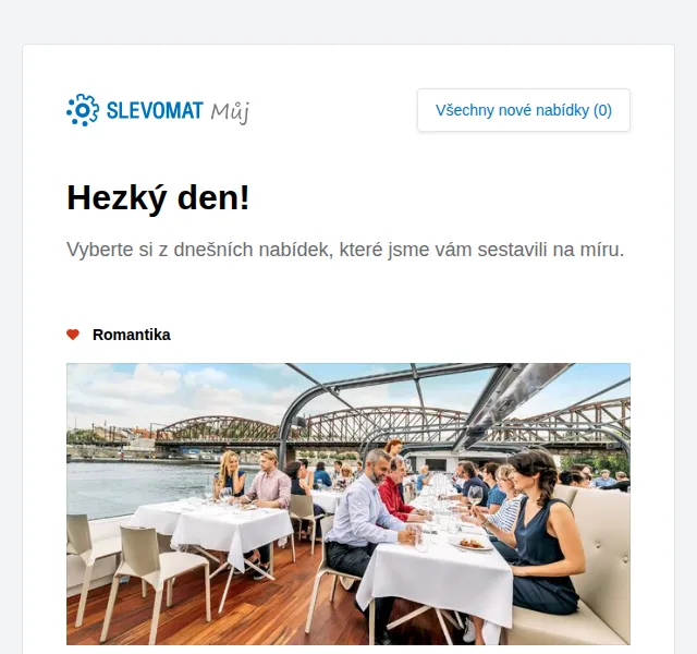 Slevomat: Romantika – plavba Prahou od 649 Kč – červenec 2022 | Nuslet.cz