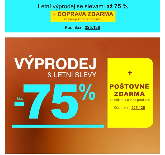 Blancheporte: Letní výprodej až -75 % – červen 2026 | Nuslet.cz