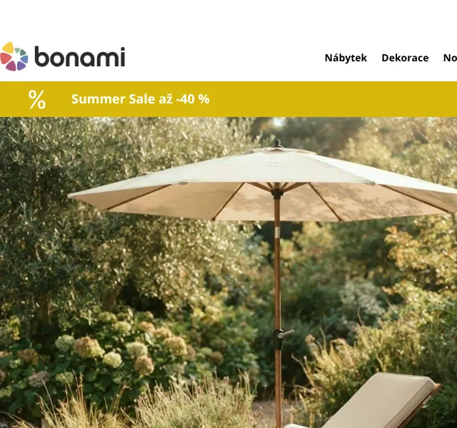 Bonami.cz: Zahradní nábytek a vybavení – sleva až 40 % | Nuslet.cz