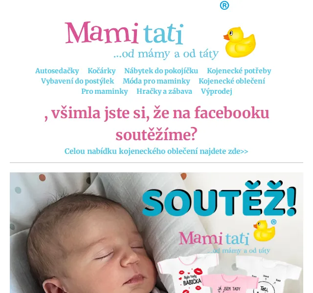 Mamitati.cz: Soutěž o vtipná body Baby Nellys – červen 2026 | Nuslet.cz