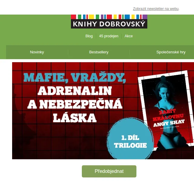 KnihyDobrovsky.cz: Knižní novinky s cenami od 169 Kč – červen 2026 | Nuslet.cz