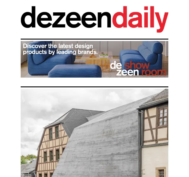 Dezeen Daily: Nové články – červen 2026 | Nuslet.cz
